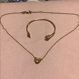 Coach bracelet and necklace